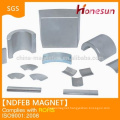 Super strong sintered neodymium arc magnet China supplier